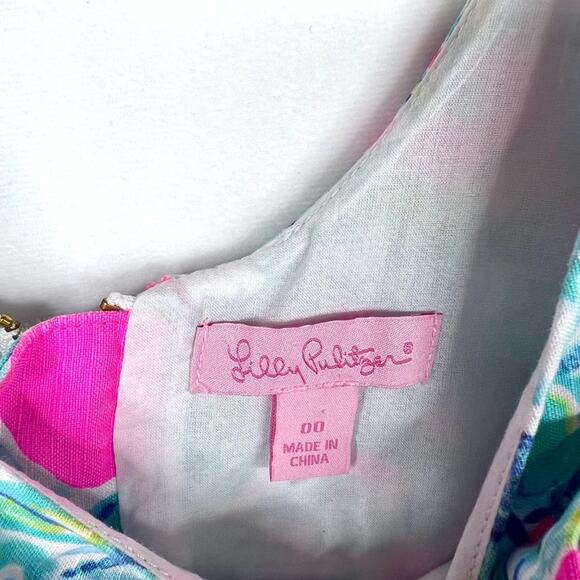 Lilly Pulitzer Lobsters In Love Mila Shift Dress 00 - Picture 11 of 13